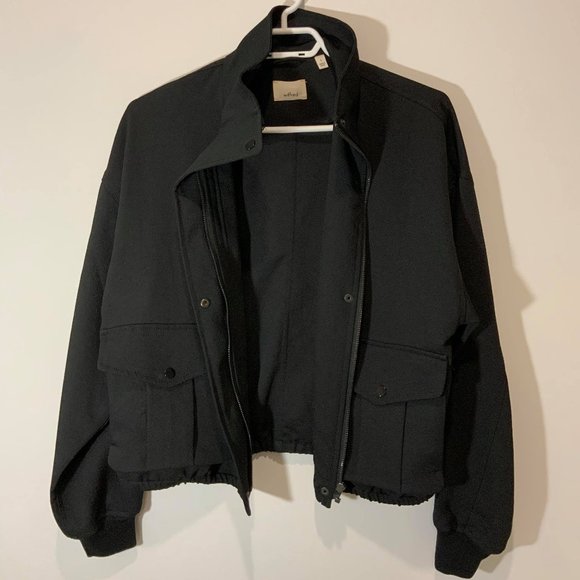 Aritzia Wilfred Kamille Jacket Black - Picture 2 of 3